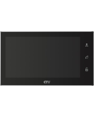 Монитор видеодомофона CTV-M4706AHD (черный) в Самаре Абонентские видеоустройства Pintop.ru