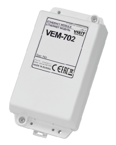 Ethernet-модуль Vizit VEМ-702 в Самаре Аксессуары для многоабонентных систем Pintop.ru