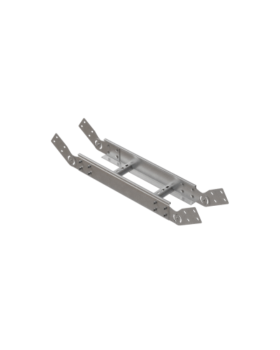 Вертикальный шарнирный угол 100х600х1,5 мм N КМ-профиль (LSHL100-600-1.5 N) в Самаре Аксессуары для лотков Pintop.ru