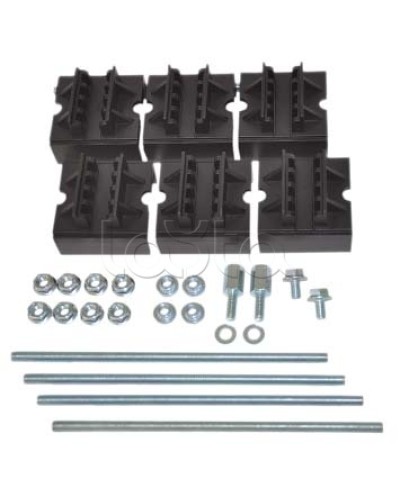 Набор шинодержателей толщина 10 мм, 3 полюса DKC (R5BSEV2/10T) в Самаре Держатели, клипсы, скобы Pintop.ru