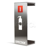 Подставка настенная под огнетушитель ПРЕСТИЖ-Н (скотч брайт) ПОЖТЕХНИКА