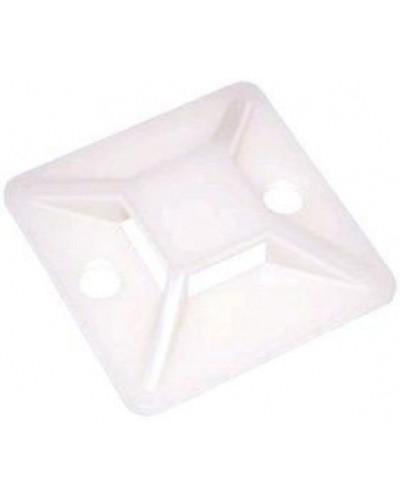 Площадка самоклеящаяся под стяжку, 30х30 мм, белая (100шт.уп) TWT-CV-ATM30 в Самаре Патч-корды и пигтейлы Pintop.ru