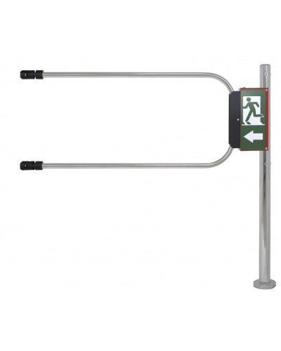 Smartec ST-GR010EC-CR - Калитка аварийного выхода с электромагнитом, хромированная, в комплекте стойка 1000 х D50 мм и створка 1000 х D25 мм. в Самаре Калитки Pintop.ru