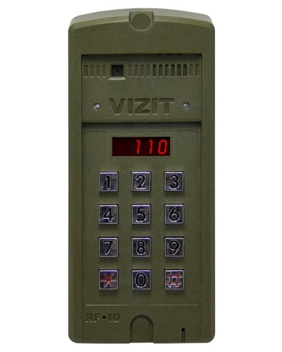 Блок вызова до 100 абонентов Vizit БВД-SM110FCP в Самаре Блоки вызова многоабонентные Pintop.ru