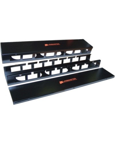 Органайзер кабельный 19 с крышкой, 2U LANMASTER (LAN-ORG/CV-2U) в Самаре Кабельные органайзеры Pintop.ru