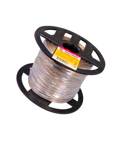 Трос стальной в ПВХ изоляции d2.5 мм (200 м) REXANT 09-5325 в Самаре Крепежные изделия Pintop.ru