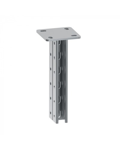 Стойка STRUT двойная HDZ ССД-41х41х400 (2,5мм) Промрукав (PR08.8503) в Самаре Аксессуары для лотков Pintop.ru