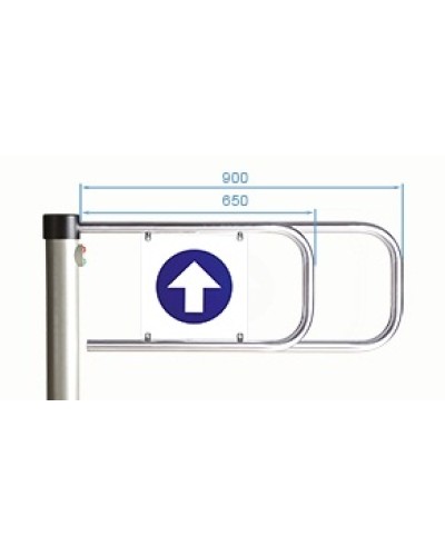 Створки для калитки PERCo-ASG-650 в Самаре Калитки Pintop.ru