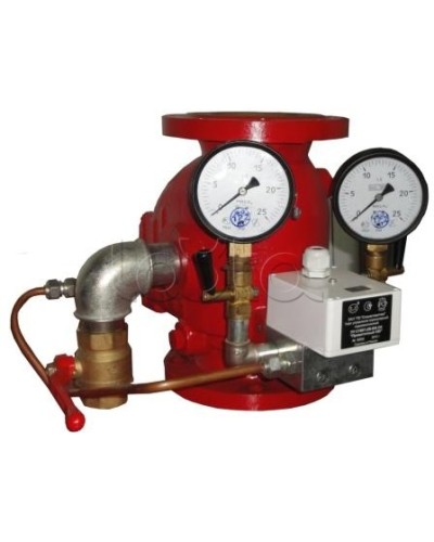 Узел управления спринклерный водозаполненный Спецавтоматика УУ-С150/1,6 В-ВФ.04 Прямоточный-150 исп. 01 в Самаре Устройства пуска водяного пожаротушения Pintop.ru