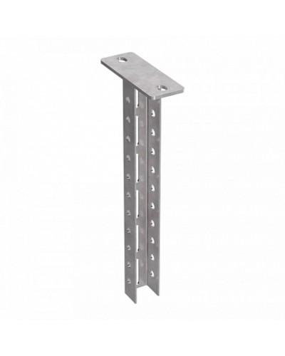 Стойка потолочная для средних нагрузок 35х30х500 пятка 120х44 Промрукав (PR08.5090) в Самаре Аксессуары для лотков Pintop.ru