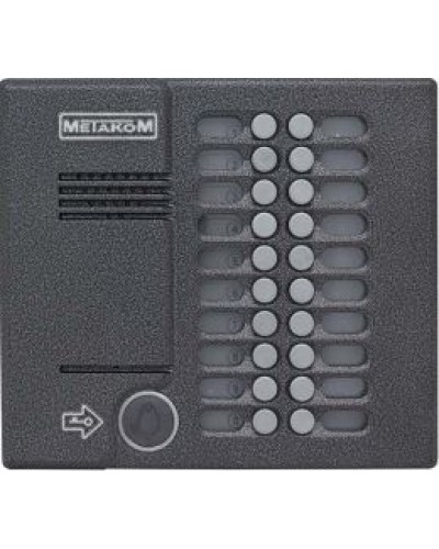 Блок вызова домофона антивандальный Метаком MK20.2-RFEVN в Самаре Блоки вызова многоабонентные Pintop.ru