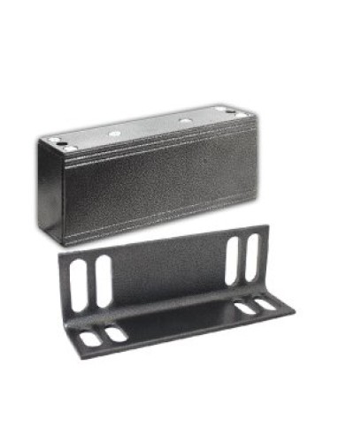 Замок электромагнитный Олевс М1-500 с уголком серебряный антик в Самаре Электромагнитные замки Pintop.ru