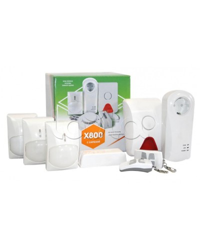 Комплект охранной GSM сигнализации Сибирский Арсенал Комплект GSM-сигнализации X-800 в Самаре GSM мониторинг Сибирский арсенал Pintop.ru