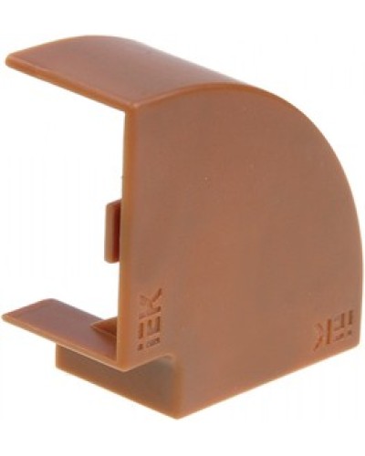 ELECOR Поворот 90град КМП 16х16 дуб (4шт/компл) IEK (EL-KK10D-P-016-016-K11) в Самаре Аксессуары для кабель-канала Pintop.ru