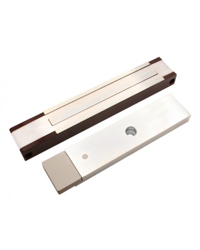 Электромагнитный замок с датчиком состояния двери ALeko ALM-300P (12В коричневый) в Самаре Электромагнитные замки Pintop.ru