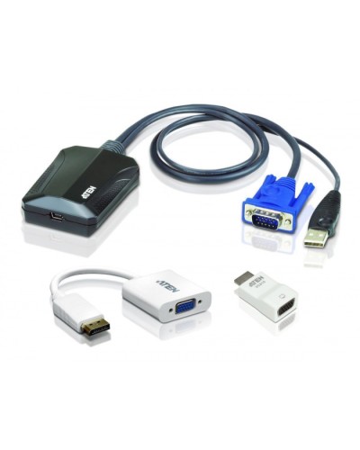 KVM переключатель ATEN CV211CP-AT в Самаре Системы видеонаблюдения Pintop.ru