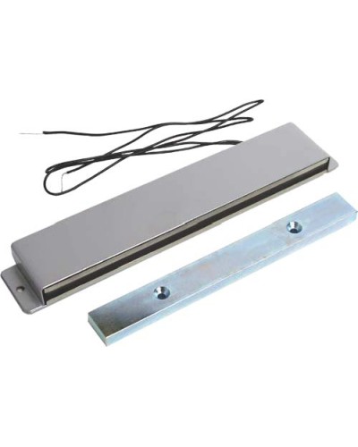 Замок электромагнитный миниатюрный Aler AL-80FU (24 В, серый) в Самаре Электромагнитные замки Pintop.ru