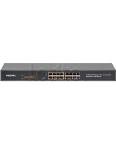 Коммутатор PoE 16-портовый Beward STW-16P8 в Самаре Коммутаторы Pintop.ru