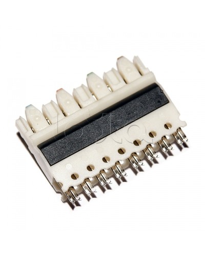 Модуль 110 типа 4-х парный Cabeus CB-4P в Самаре Кроссовое оборудование тип 110 Pintop.ru