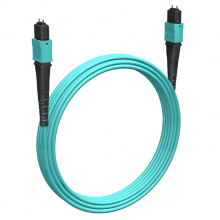 Кабельная сборка MPO(M) -MPO(M)-8 волокон 50/125 OM3, 10 m Cabeus (FOP-50-OM3-8-MPO(M)-8-MPO(M)-B-10m)