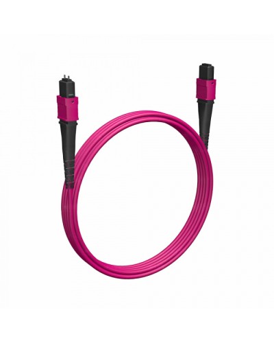 Кабельная сборка MPO(F) -MPO(M)-12 волокон 50/125 OM4, 10 m Cabeus (FOP-50-OM4-12-MPO(F)-12-MPO(M)-B-10m) в Самаре Кабельные сборки (оптические) Pintop.ru