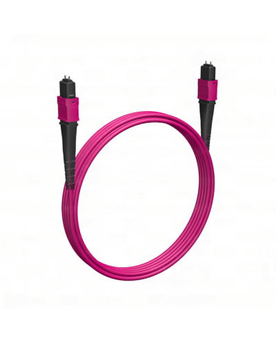 Кабельная сборка MPO(M) -MPO(M)-8 волокон 50/125 OM4, 10 m Cabeus (FOP-50-OM4-8-MPO(M)-8-MPO(M)-B-10m) в Самаре Кабельные сборки (оптические) Pintop.ru