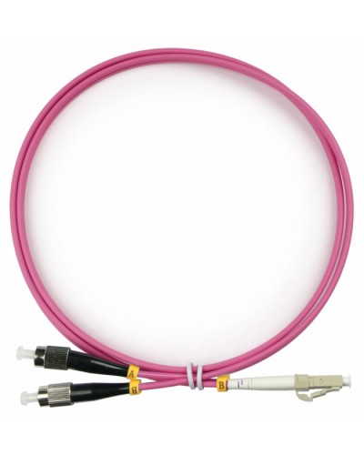 Шнур оптический duplex LC-FC 50/125 mm OM4 1,5м LSZH Cabeus FOP-50-OM4-LC-FC-1,5m в Самаре Патч-корды оптические Pintop.ru