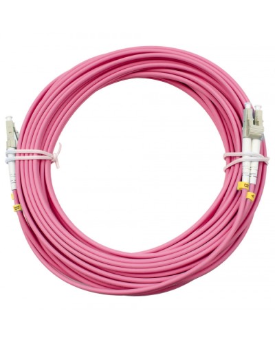 Шнур оптический duplex LC-LC 50/125 mm OM4 10м LSZH Cabeus FOP-50-OM4-LC-LC-10m в Самаре Патч-корды оптические Pintop.ru