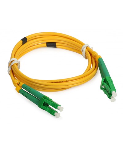 Шнур оптический duplex LC/APC-LC/APC 9/125 sm 2м LSZH Cabeus FOP(d)-9-LC/APC-LC/APC-2m в Самаре Патч-корды оптические Pintop.ru