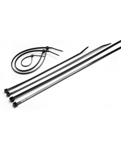 Стяжка нейлоновая неоткрывающаяся, безгалогенная (halogen free), 150x3.6мм, черная, outdoor (100 шт) Cabeus GTOUT-150 в Самаре Стяжки-хомуты Pintop.ru