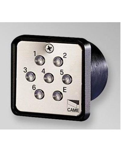 Клавиатура кодонаборная 7-кнопочная, встраиваемая Came 001S6000 в Самаре Запчасти для шлагбаумов и автоматики Pintop.ru