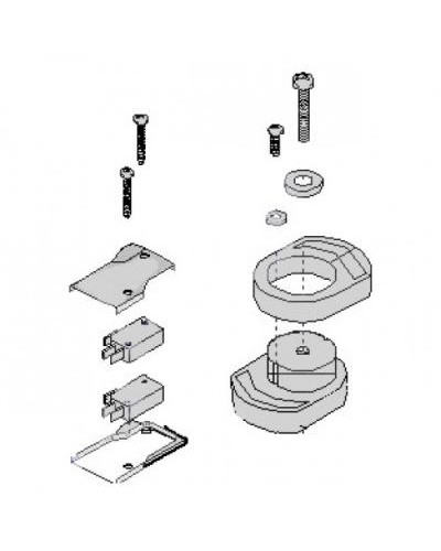 Механизм разблокировки FAST Came 119RID234 в Самаре Запчасти для шлагбаумов и автоматики Pintop.ru