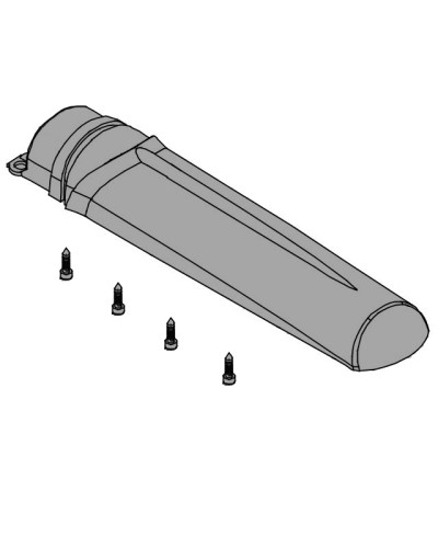 Крышка кожуха винта АХ5024, АХ71230 Came 119RID310 в Самаре Запчасти для шлагбаумов и автоматики Pintop.ru