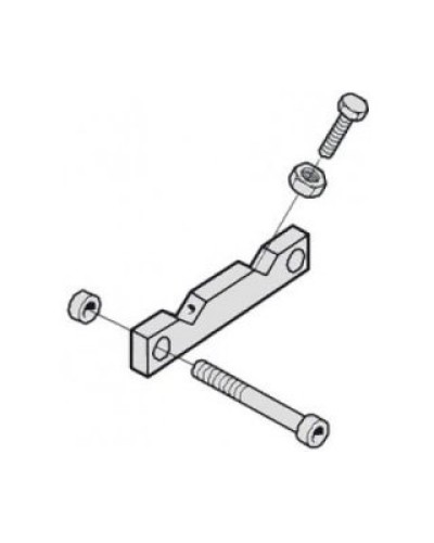 Ограничит. нижний с крепл. G4000 и G2500 Came 119RIG059 в Самаре Запчасти для шлагбаумов и автоматики Pintop.ru
