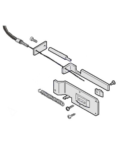 Механизм разблокировки G12000 Came 119RIG103 в Самаре Запчасти для шлагбаумов и автоматики Pintop.ru