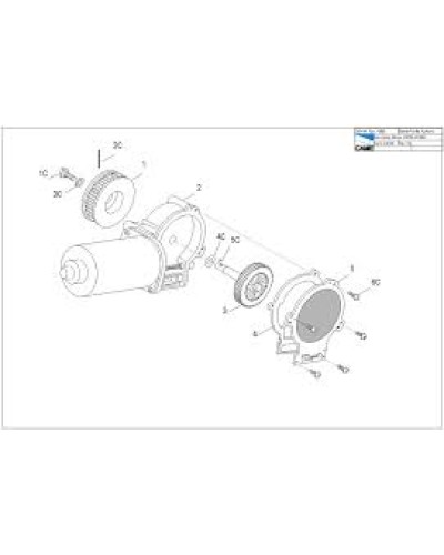 Моторедуктор RODEO Came 119RIP119 в Самаре Запчасти для шлагбаумов и автоматики Pintop.ru