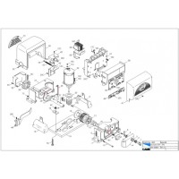 Крышка S4340 с кнопками Came 119RIR223