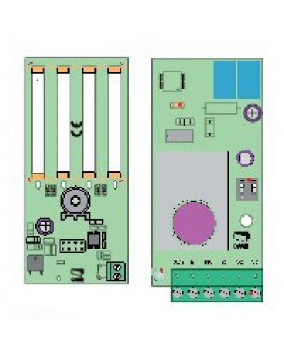 Плата TX DIW01 DBC01 Came 119RIR253 в Самаре Запчасти для шлагбаумов и автоматики Pintop.ru