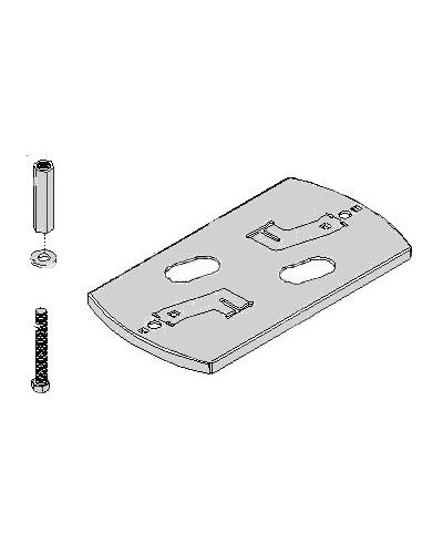 Монтажное основание BX Came 119RIY006 в Самаре Запчасти для шлагбаумов и автоматики Pintop.ru