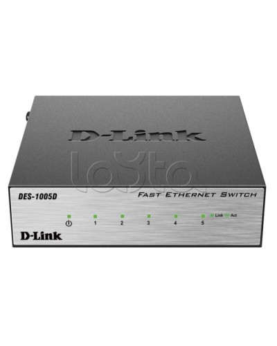 Коммутатор 5-портовый D-Link DES-1005D/O2B в Самаре Коммутаторы Pintop.ru