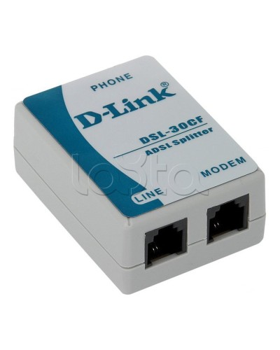 Сплиттер ADSL D-Link DSL-30CF/RS в Самаре Маршрутизаторы, Роутеры и Точки Доступа Pintop.ru
