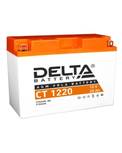 Аккумулятор АКБ 12 - 20 Delta CT 1220 в Самаре Электротехническое оборудование Pintop.ru
