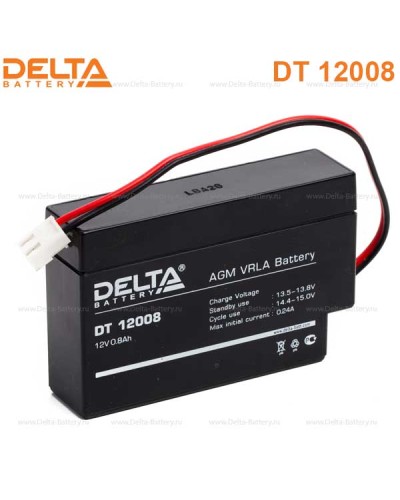 Аккумулятор свинцово-кислотный Delta DT 12008 Т13 в Самаре Электротехническое оборудование Pintop.ru