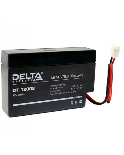 АКБ 12 - 0,8 Delta DT 12008 Т9 в Самаре Электротехническое оборудование Pintop.ru