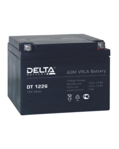 Аккумулятор свинцово-кислотный Delta DT 1226 в Самаре Электротехническое оборудование Pintop.ru