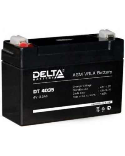 Аккумулятор свинцово-кислотный Delta DT 4035 в Самаре Электротехническое оборудование Pintop.ru