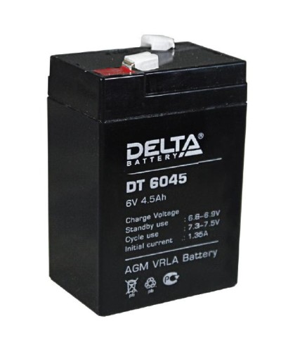 Аккумулятор свинцово-кислотный Delta DT 6045 в Самаре Электротехническое оборудование Pintop.ru