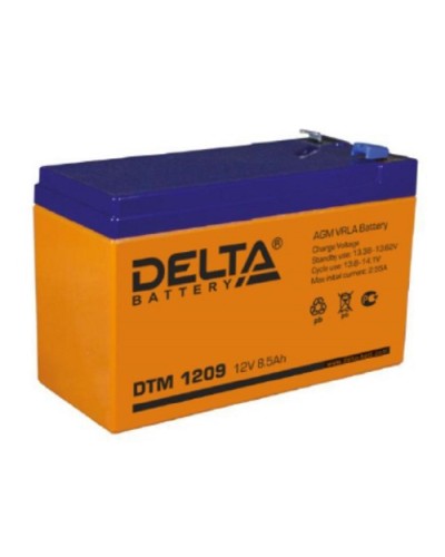 Аккумулятор свинцово-кислотный Delta DTM 1209 в Самаре Электротехническое оборудование Pintop.ru
