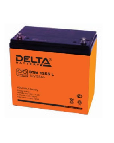 Аккумулятор свинцово-кислотный Delta DTM 1255 L в Самаре Электротехническое оборудование Pintop.ru