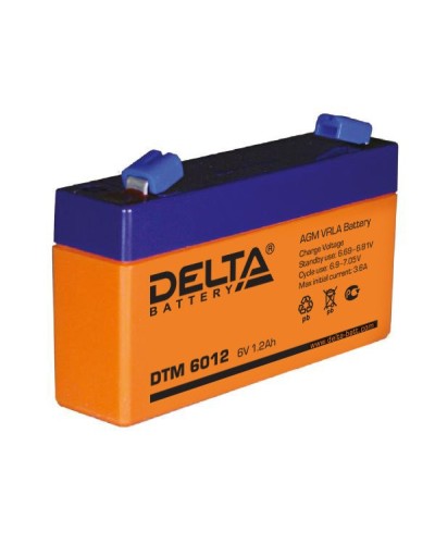 Аккумулятор свинцово-кислотный Delta DTM 6012 в Самаре Электротехническое оборудование Pintop.ru
